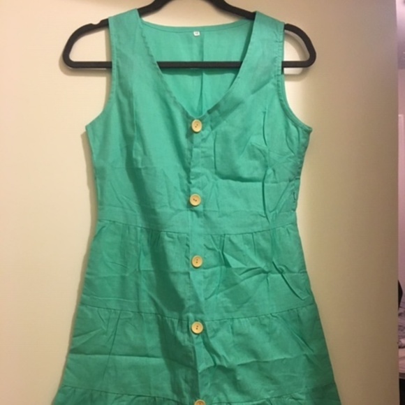Brand New Unused Teal Dress - Picture 1 of 4